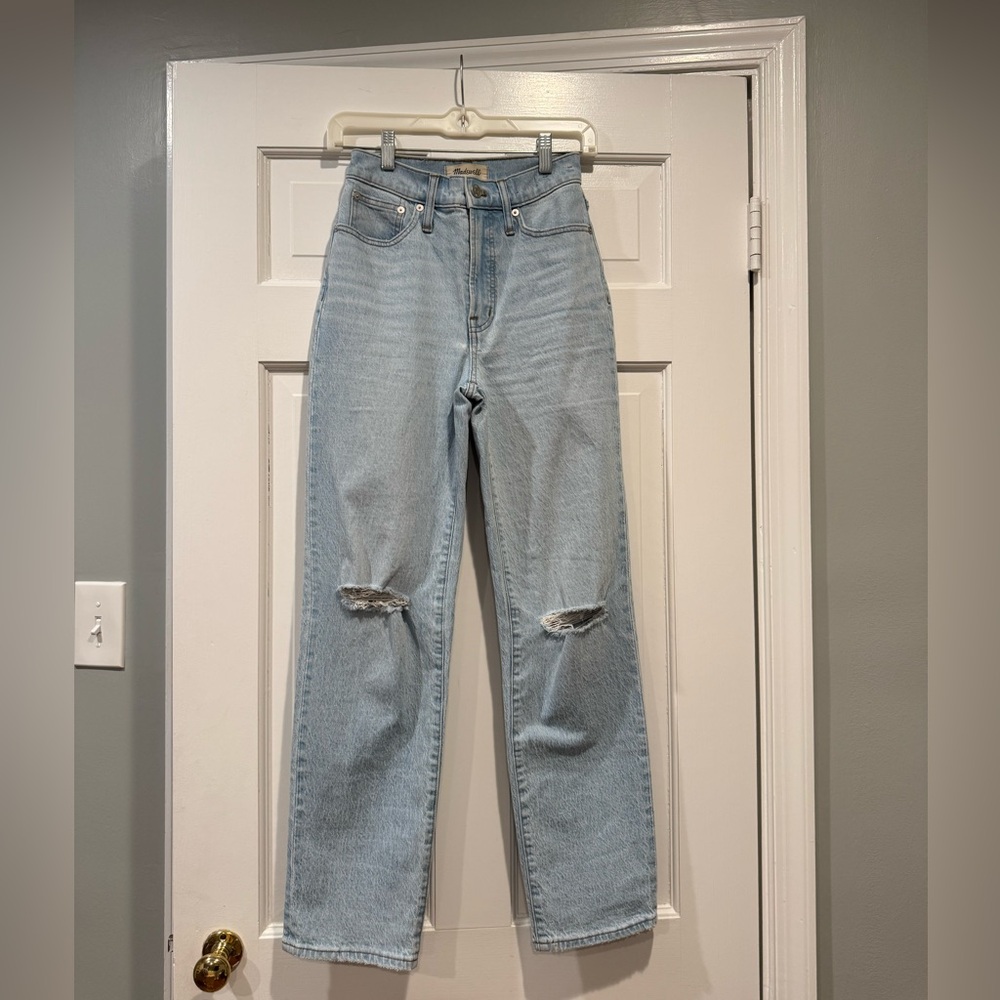 Madewell Perfect Vintage Straight Jean size 23